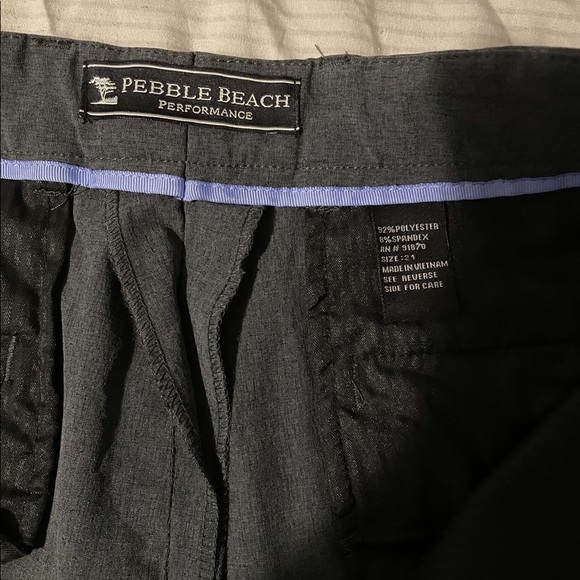 Pebble Beach shorts. Size 34. Grey. Like new. - Picture 3 of 3